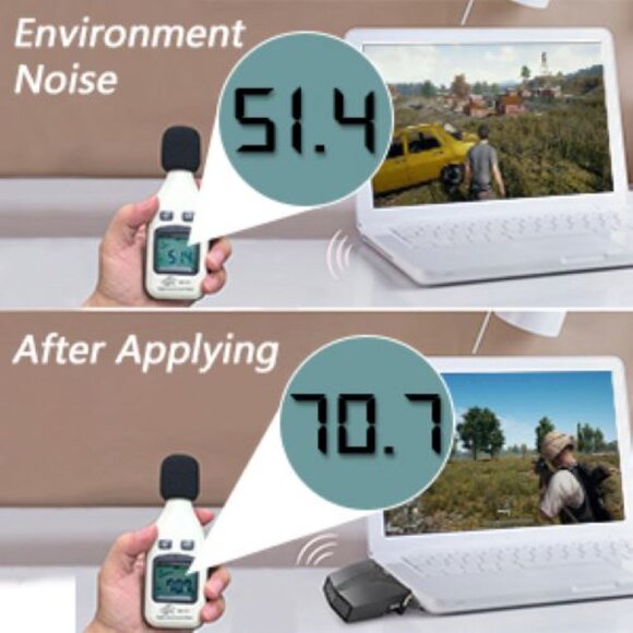 NEW!! Laptop FAST Cooling Fan, Perfect for Gaming or any laptop, 13 Wind Speed!! - Picture 6 of 12